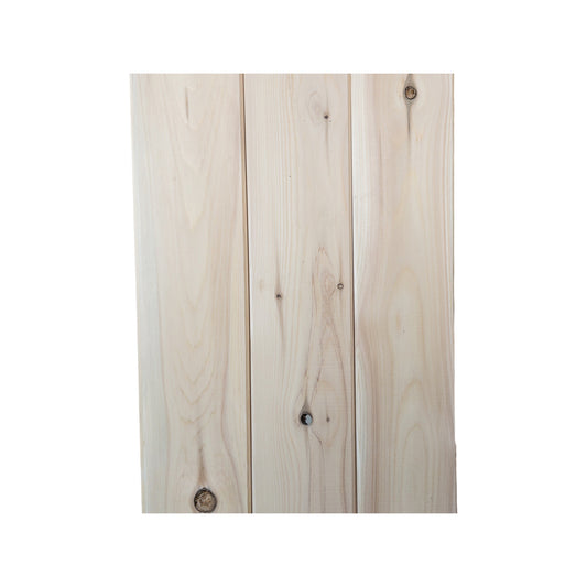 Lambris de cèdre - 1/2" x 3 3/8" - Grade Rustique offert par Dekor Nature
