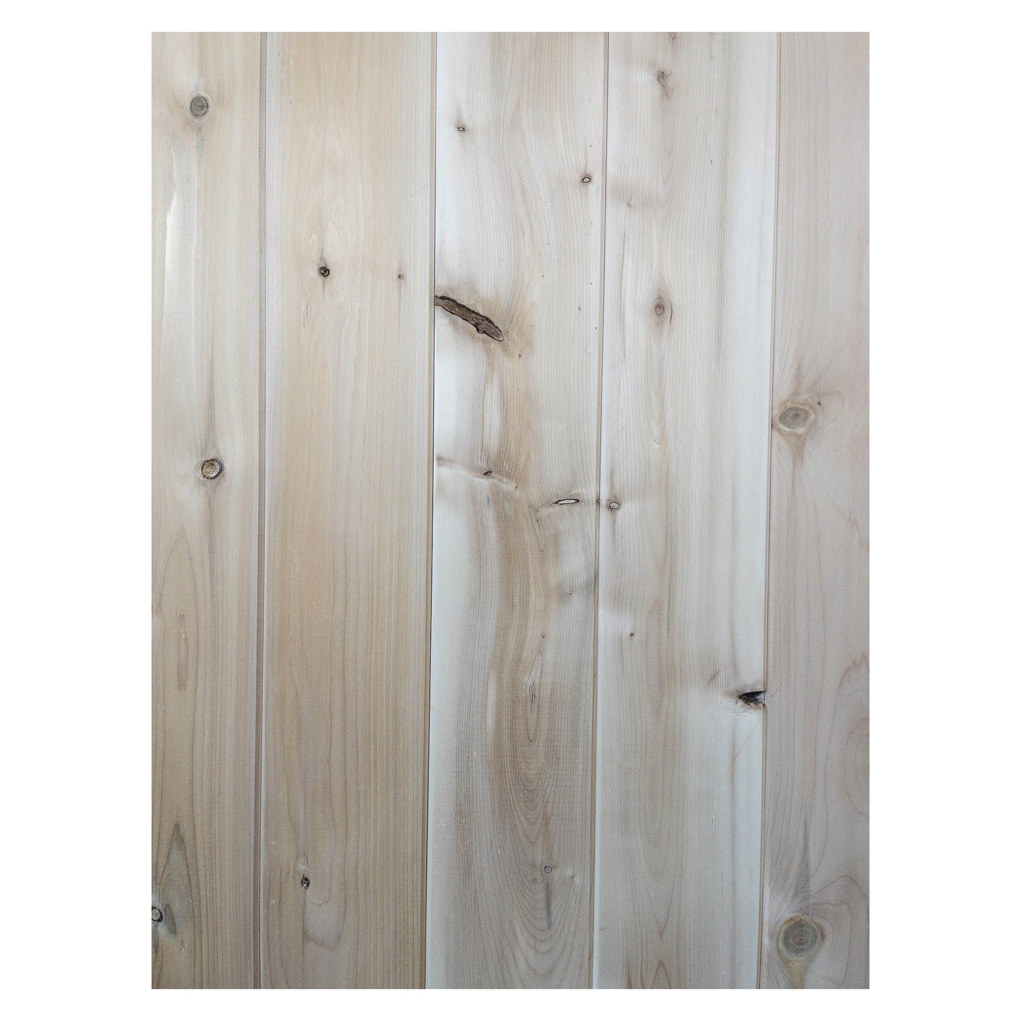 Lambris de cèdre - 3/4" x 4 1/4" - Grade Rustique offert par Dekor Nature