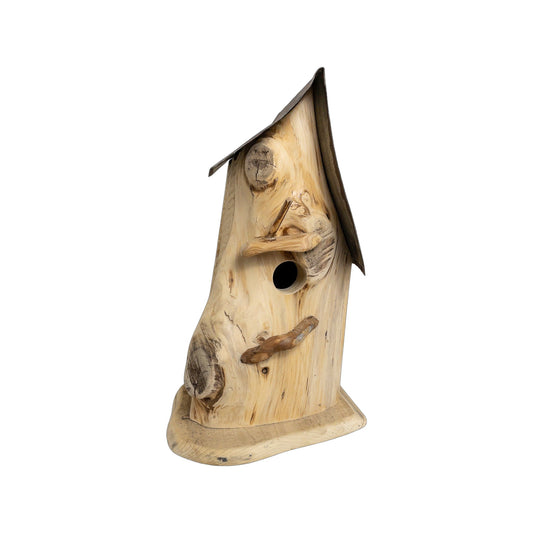 A hand made Birdhouse made from Cedar Wood