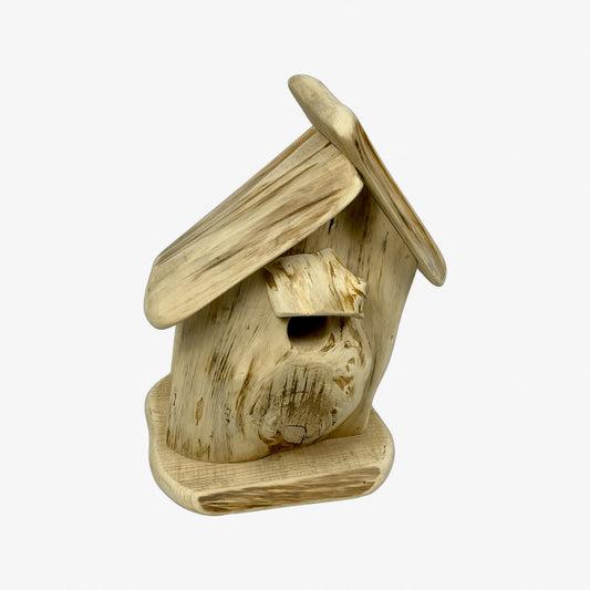A hand made Birdhouse made from Cedar Wood