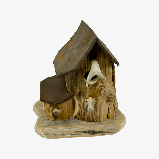 A hand made Birdhouse made from Cedar Wood