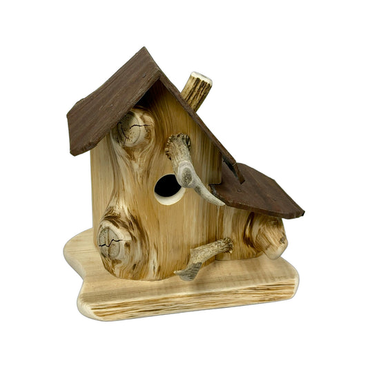 A hand made Birdhouse made from Cedar Wood