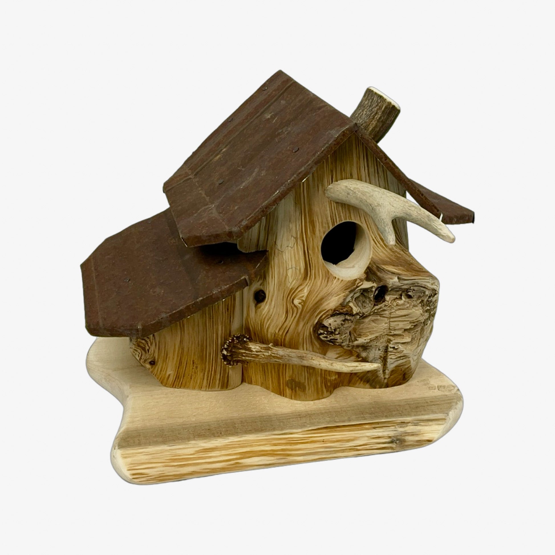 A hand made Birdhouse made from Cedar Wood
