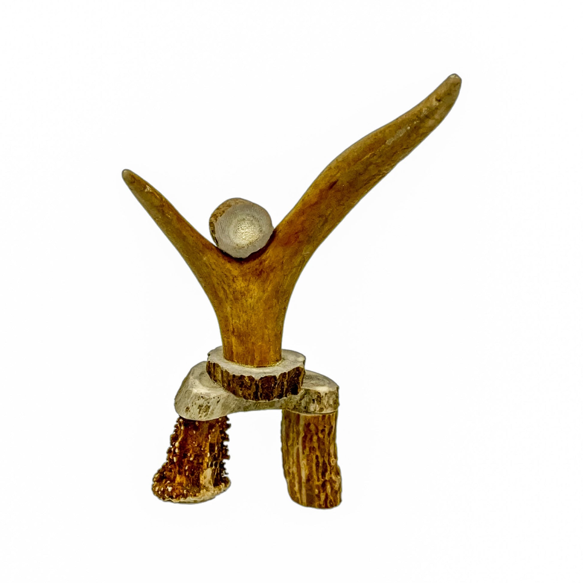 An Inukshuk Home Decor made from Deer antlers