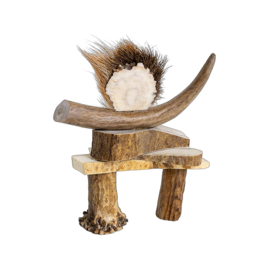 An Inukshuk  Home Decor made from Deer antlers